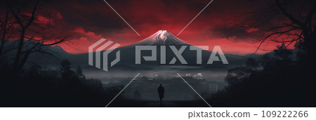 日本風景與人物 日本背景素材 富士山 日本風景與人物 日本背景素材 富士山 109222266