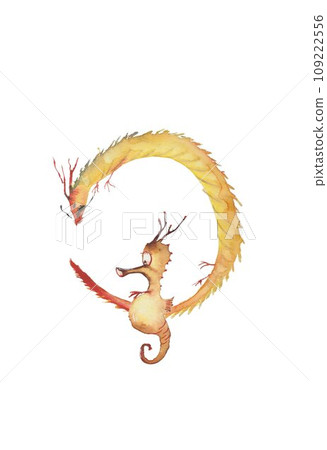 新年素材、龍年、龍的誕生 新年素材、龍年、龍的誕生 109222556