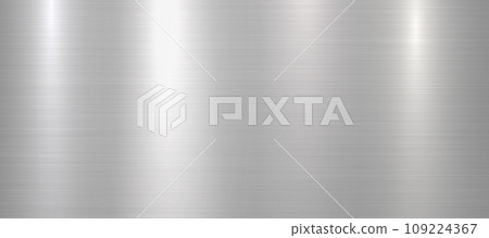 Panoramic background silver steel metal texture - Vector Panoramic background silver steel metal texture - Vector 109224367