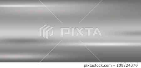 Panoramic background silver steel metal texture - Vector Panoramic background silver steel metal texture - Vector 109224370