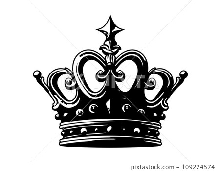 復古風格皇冠剪影圖生成 ai 復古風格皇冠剪影圖生成 ai 109224574