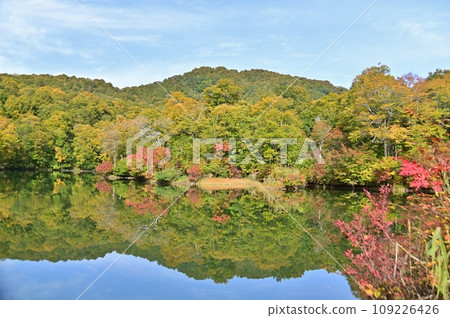 甘石高原鐮町的初秋景色 甘石高原鐮町的初秋景色 109226426