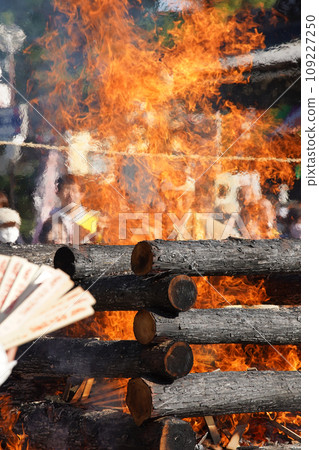 Bamboo fire Bamboo fire 109227250