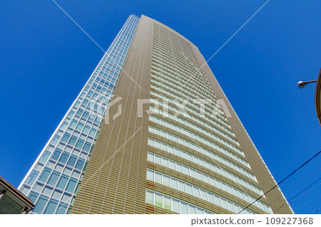 [東京的都會景觀] 赤坂的都會景觀（Akasaka Biz Tower） 109227368
