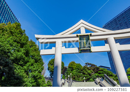 [東京的都會景觀] 日枝神社週邊的都會景觀 109227381