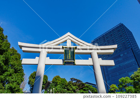 [Urban landscape of Tokyo] Urban landscape around Hie Shrine 109227385