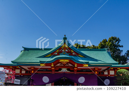 [東京的都會景觀] 日枝神社週邊的都會景觀 109227410