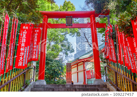 [Urban landscape of Tokyo] Urban landscape around Hie Shrine 109227457