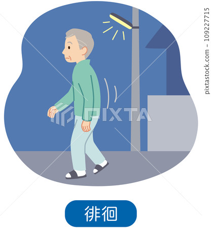 老人夜間閒逛、照顧、癡呆 老人夜間閒逛、照顧、癡呆 109227715