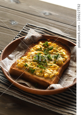 Corn Mayo Toast Corn Mayo Toast 109227782