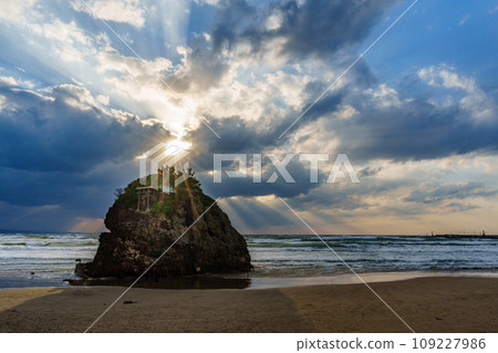 稻佐海灘天使之梯 稻佐海灘天使之梯 109227986