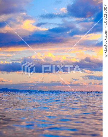 Lake Biwa at sunset Lake Biwa at sunset 109229007