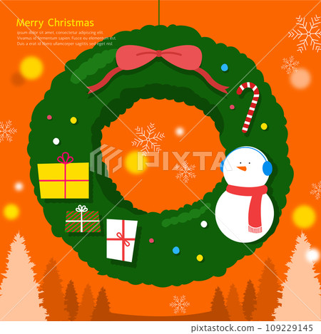 a variety of Christmas illustrations a variety of Christmas illustrations 109229145
