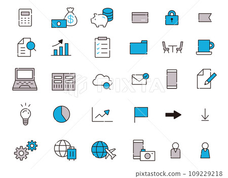 業務圖標集 109229218