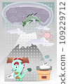 New Year's card Year of the Dragon No text 2024 109229712