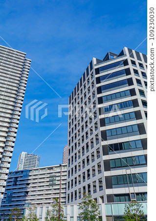 [東京的城市景觀] 東雲週邊的城市景觀（Canal Court） 109230030