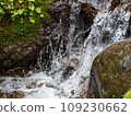 river flowing through rocks 109230662