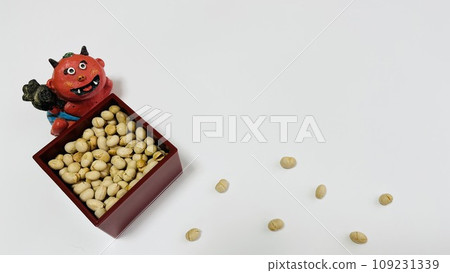 節分惡魔與豆子壁紙 109231339