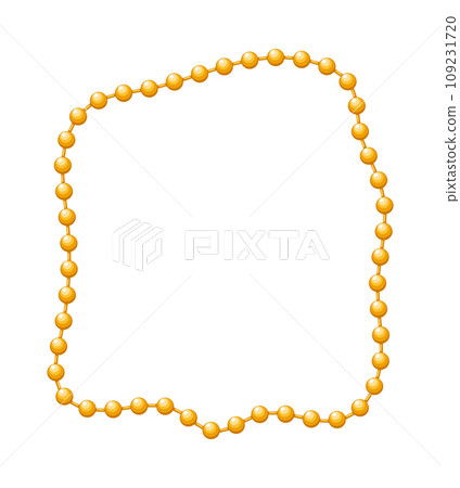 Mardi Gras Carnival Beads 109231720