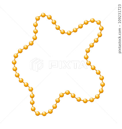 Mardi Gras Carnival Beads 109231723
