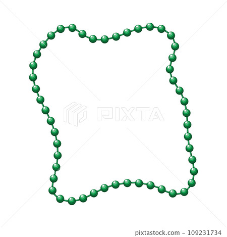 Mardi Gras Carnival Beads 109231734