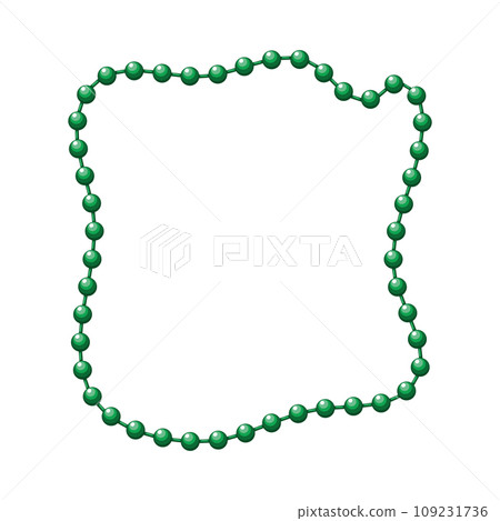 Mardi Gras Carnival Beads 109231736