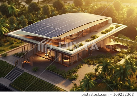 Solar Rooftop House 109232308