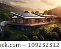 Solar Rooftop House 109232312