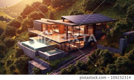 Solar Rooftop House Solar Rooftop House 109232314
