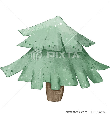 green christmas tree 109232929