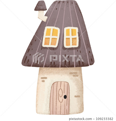 Mushroom house clipart, cute house elements, house drawings Mushroom house clipart, cute house elements, house drawings 109233382