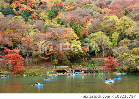 嵐山桂川紅葉最佳時期 109233787