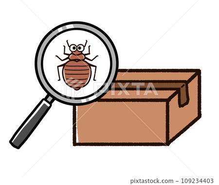 臭蟲藏在紙箱裡 臭蟲藏在紙箱裡 109234403