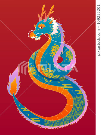 Elegant dragon element 109235201