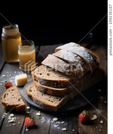 適合與咖啡搭配的食物：蜂蜜小麥麵包 109236187