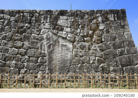 Toyama Toyama Castle Otemachi side stone wall of Kuiichi Koguchi Toyama Toyama Castle Otemachi side stone wall of Kuiichi Koguchi 109240180