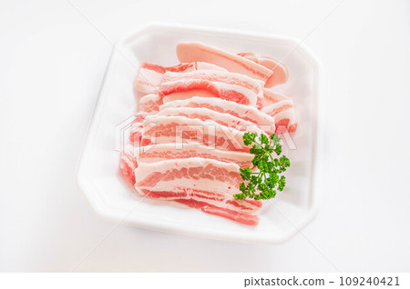 Pork belly for yakiniku Pork belly for yakiniku 109240421