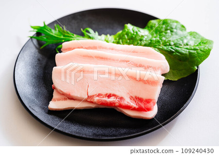 fatty pork belly fatty pork belly 109240430