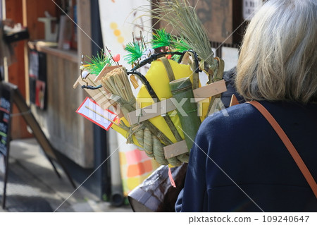 Lucky rake for Tori no Ichi, prosperous business, large lucky rake for Tori no Ichi 109240647