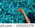Swimming in a pool. Summer holidays concept. 109242376