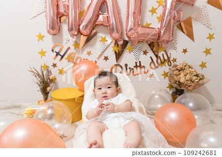 日本寶寶半歲生日 109242681