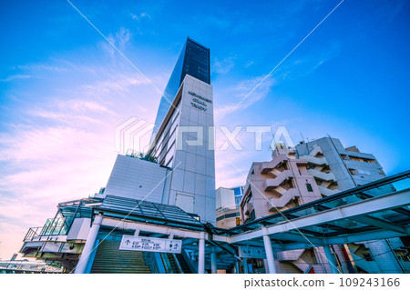 日本橫濱城市景觀全國下降 11 週。 JR橫濱塔、橫濱站中央通道、各線連接入口=11月29日 109243166