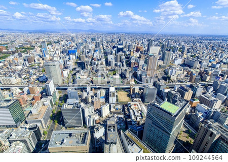 Nagoya cityscape seen from Midland Square (toward Fushimi/Sakae) 109244564