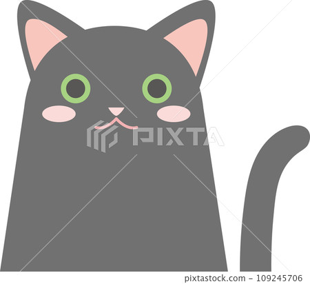 黑貓_貓插畫_Nyanko 109245706