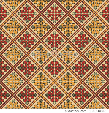 Georgian embroidery pattern 49 109248368