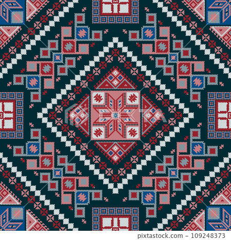 Georgian embroidery pattern 54 109248373