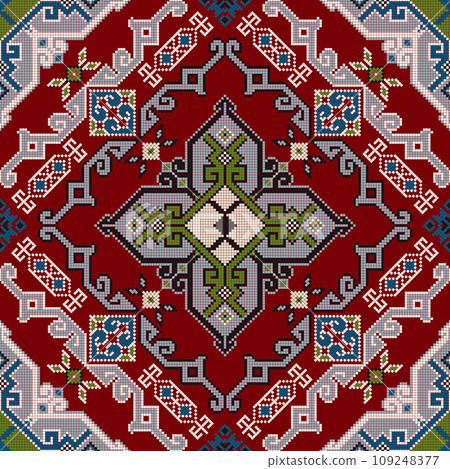 Georgian embroidery pattern 58 Georgian embroidery pattern 58 109248377