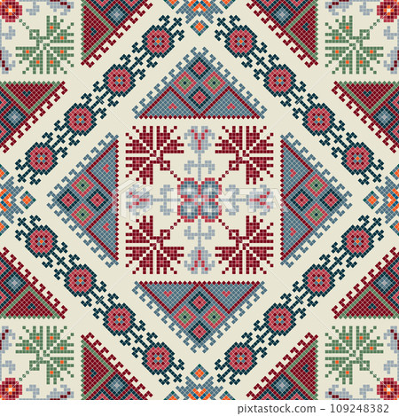 Georgian embroidery pattern 63 109248382