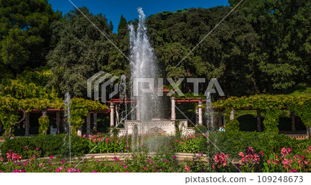 The Miramare garden in Trieste, situated above the Adriatic sea. Italy The Miramare garden in Trieste, situated above the Adriatic sea. Italy 109248673