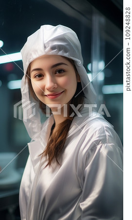 Girl in food industry 109248828